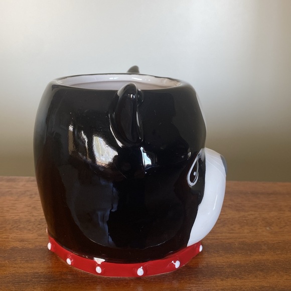 Pier 1 Bulldog DW MW Safe Crackle in the Glaze on nose See picture Exc Cond - Picture 4 of 8